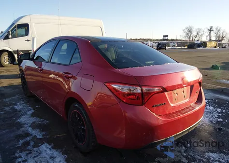 2018 Toyota Corolla Le from USA, damaged, VIN 2T1BURHE0JC040992
